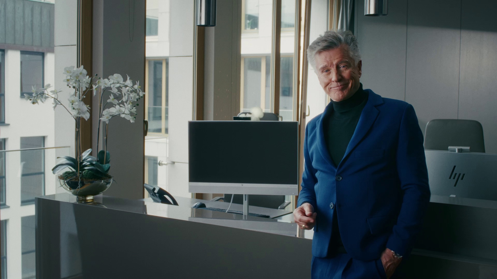 Nick Wilder in einem Commercial für Funnellab, Kamera Stephan Zeller